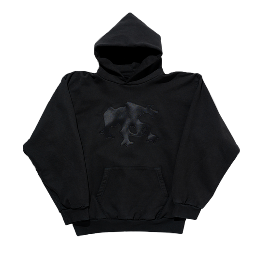 BLACK FROG HOODIE