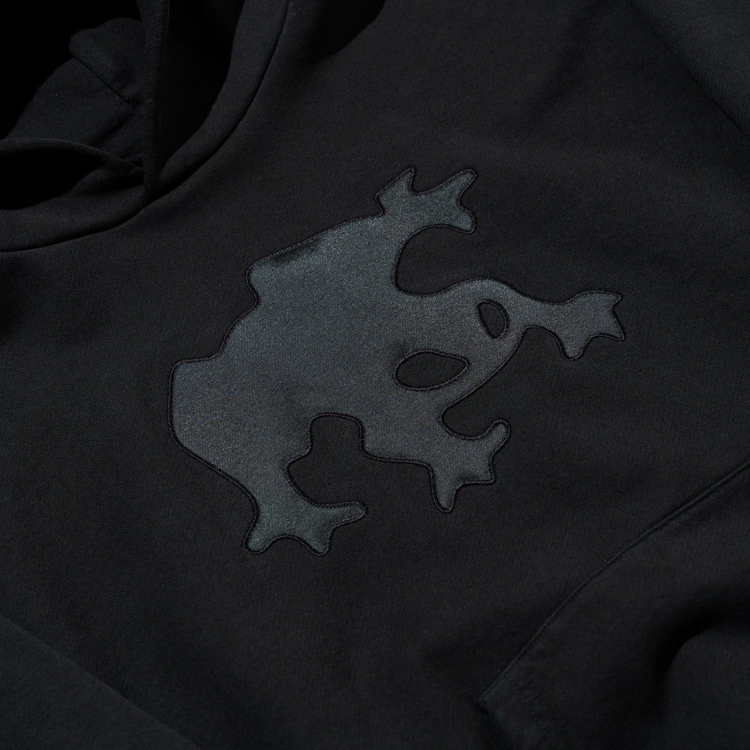 BLACK FROG HOODIE